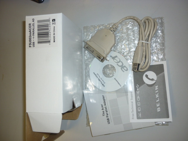 1000X USB TO PARALLEL CONVERTER F5U002