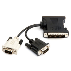 Com 1 and Com 2 Adaptor Cable (CB065)