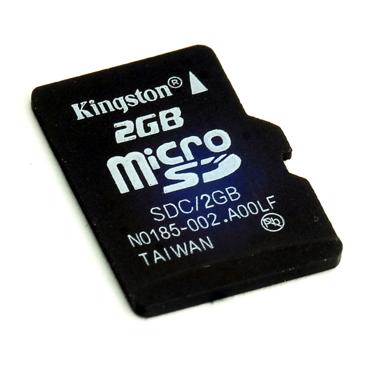 2GB Micro SD Card - DT074